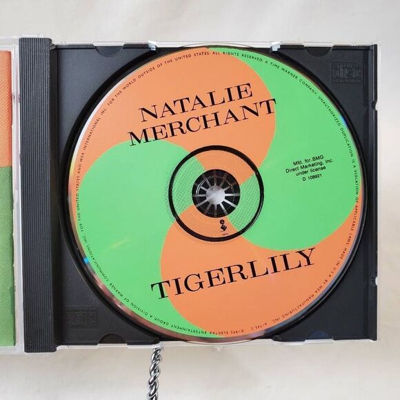 Natalie Merchant Tigerlily 1995 Music Album [CD] - Picture 3 of 5